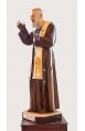 Statua Padre Pio Benedicente con stola color 90cm